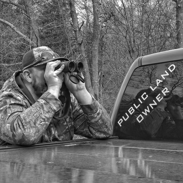 Vinyl Public Land Owner Sticker Backcountry Hunters & Anglers Store