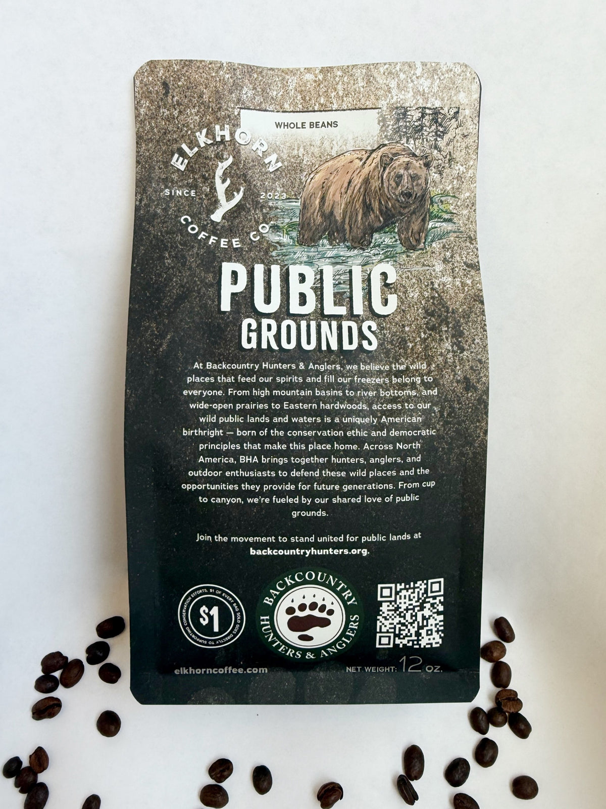Backcountry Hunters &amp; Anglers Public Grounds Roast (Order through link in bio).