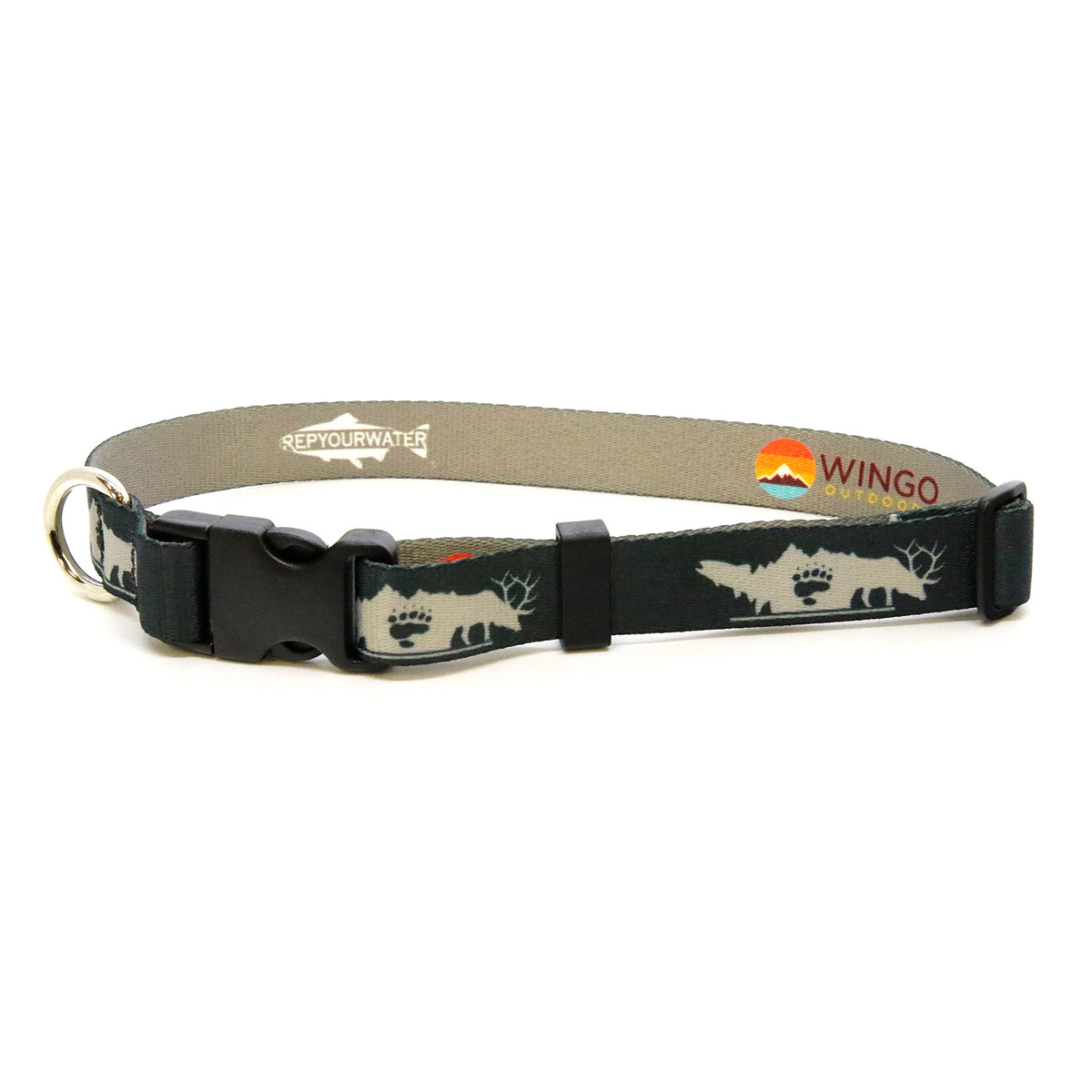 RepYourWater Dog Collar - Dark Navy