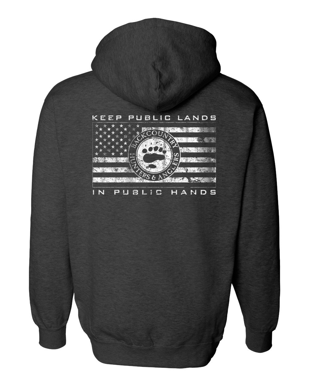 Public Land Owner Heavyweight Fleece Sweatshirt - Flag
