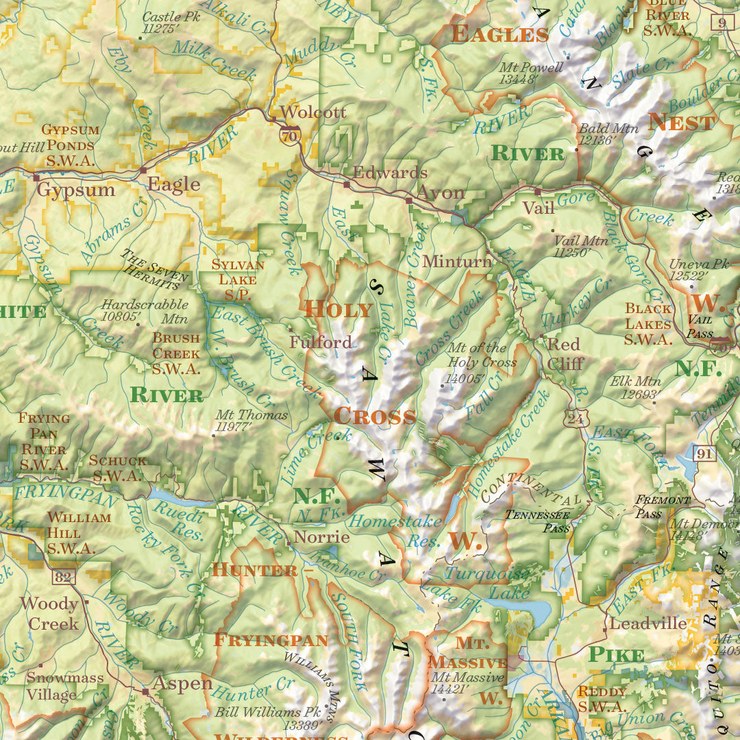 Colorado Public Land Map