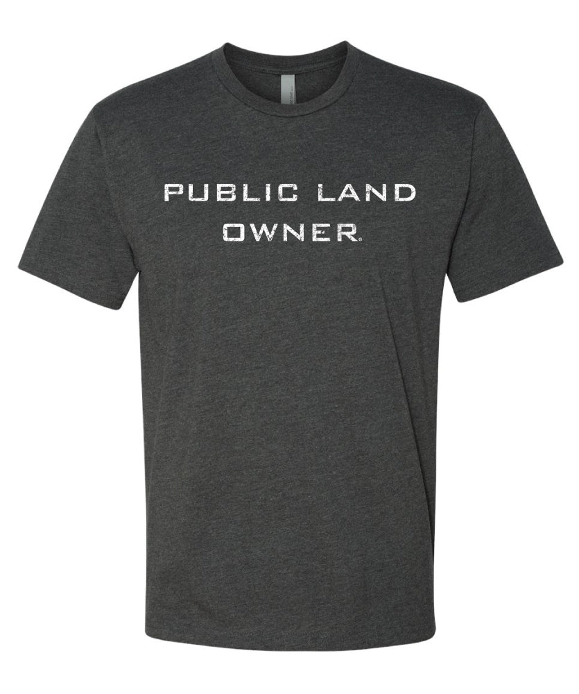 Public Landowner T-Shirt; Proud Public Land Public Landowner T-Shirt; Proud Public Land