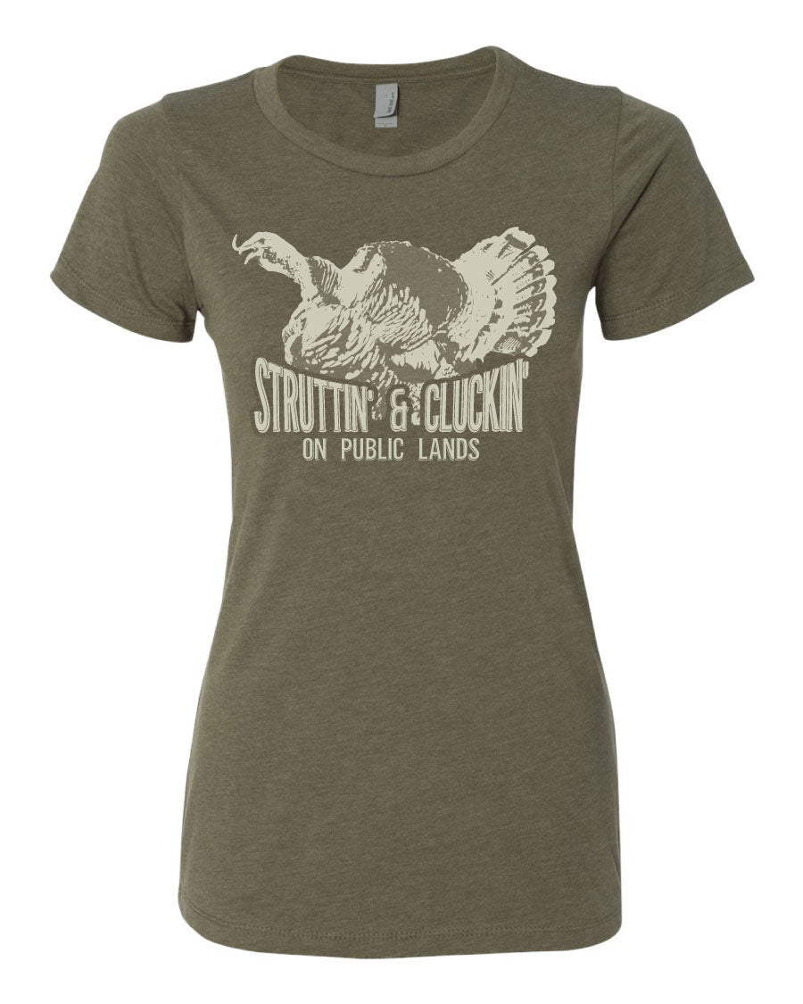 Women&#39;s Struttin&#39; &amp; Cluckin&#39; T-shirt