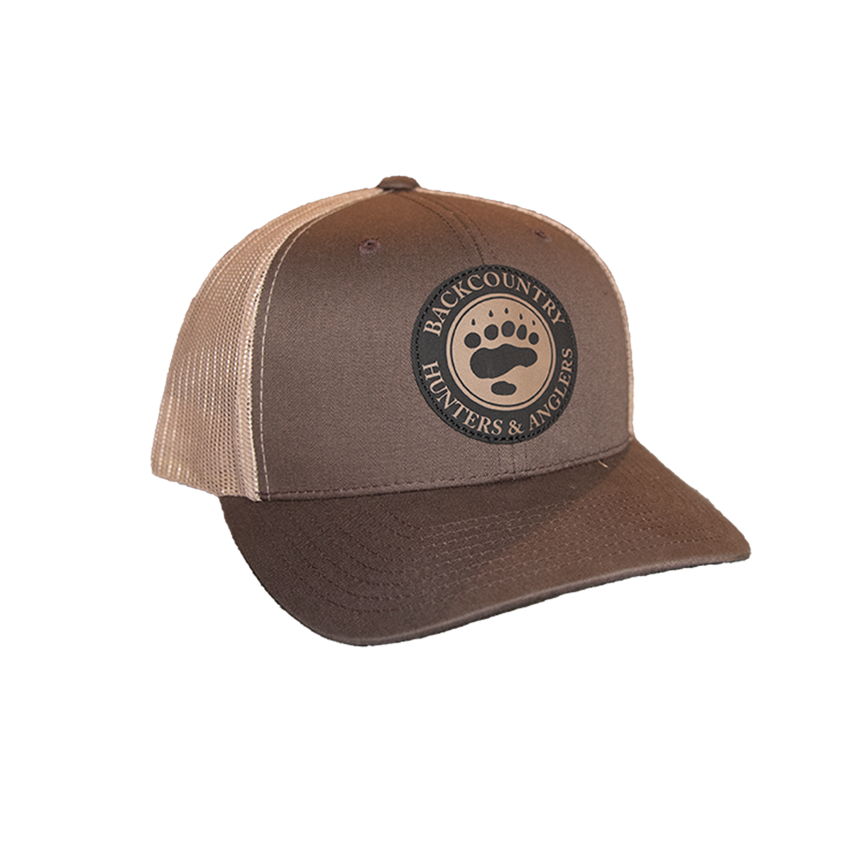 Armed Forces Trucker Hat - Brown / Khaki